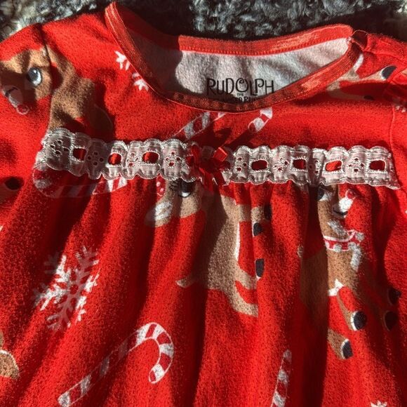 Rudolph Pajama Dress - Picture 3 of 7